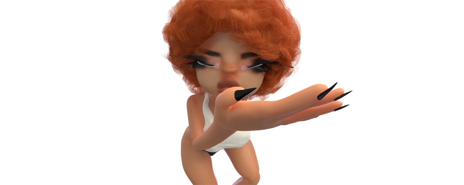 Ice Spice, fisheye lens